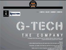 Tablet Screenshot of g-techdive.com